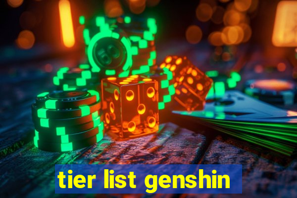 tier list genshin